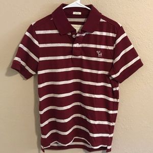 Abercrombie & Fitch Striped Polo Shirt